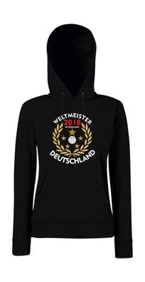 Weltmeister 2018 in Rußland I Sprüche I Lustig I Girlie Kapuzenpullover