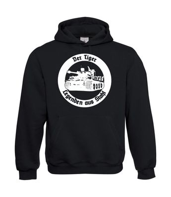 Herren Hoodie I Kapu I Der Tiger - Legenden .. I Sprüche I Fun I Lustig bis 5XL