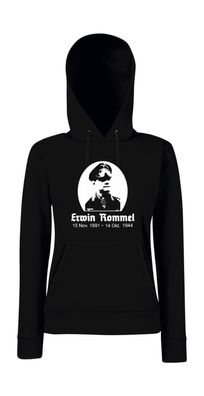 Erwin Rommel I Sprüche I Fun I Lustig I Girlie Kapuzenpullover