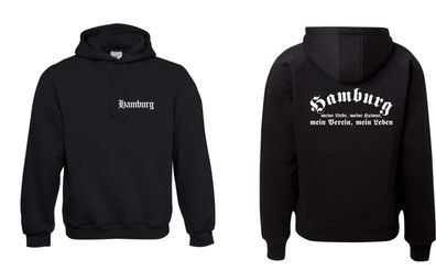 Herren Hoodie Kapu I Hamburg I Fussball I Verein I Sprüche I Fun I Lustig
