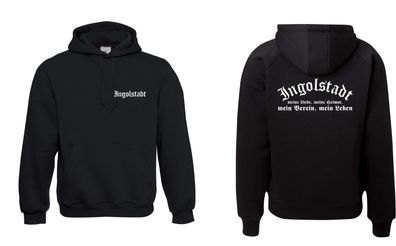 Herren Hoodie Kapu I Ingolstadt I Fussball I Verein I Sprüche I Fun I Lustig