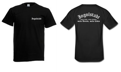 Herren T-Shirt Ingolstadt I Fussball I Verein I Sprüche I Fun I Lustig bis 5XL