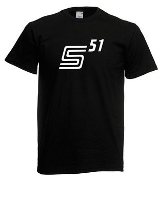 Herren T-Shirt I S 51 I Simson I Kult I Sprüche I Fun I Lustig bis 5XL