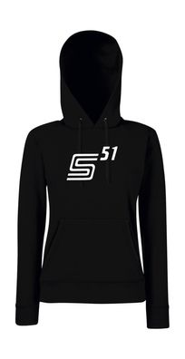 S 51 I Simson I Kult I Fun I Lustig I Sprüche I Girlie Kapuzenpullover