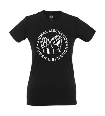 Animal Rights Liberation I Fun I Lustig I Sprüche I Girlie Shirt