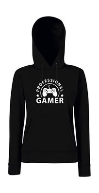 Professional GAMER I Sprüche I Girlie Kapuzenpullover