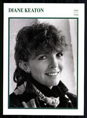 Starportraitkarte - Diane Keaton + G 7911