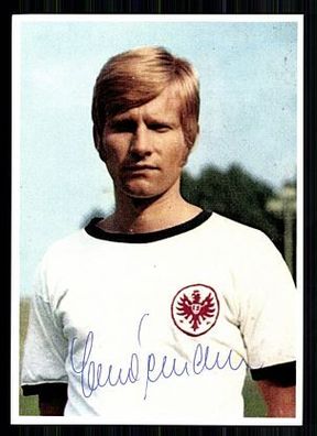 Hans Lindemann Eintracht Frankfurt 70er Jahre Autogrammkarte Original Signiert