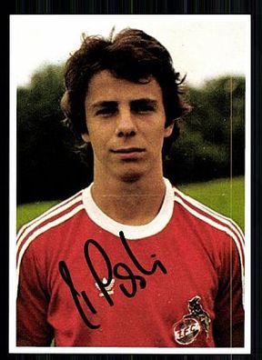 Dieter Prestin 1. FC Köln 70er Jahre Autogrammkarte Original Signiert