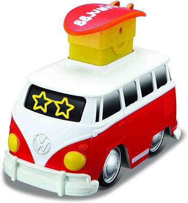 BB Junior Volkswagen Bulli Samba "Press & Go" (rot) Spielzeugauto Kinder VW