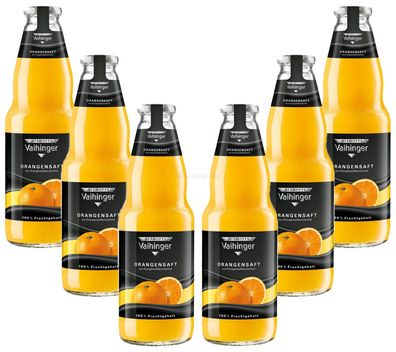 Niehoffs Vaihinger Orangensaft 1L TWO - 6er Set inkl. Pfand Mehrweg