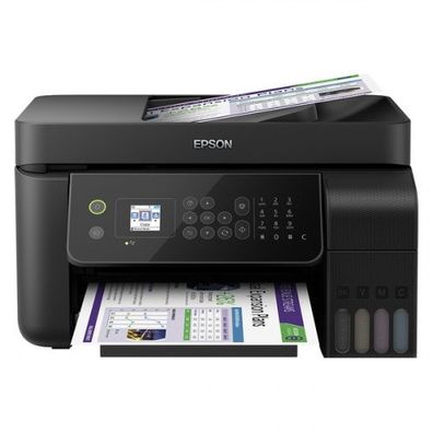 Multifunktionsdrucker Epson Ecotank ET-4700 10 ppm WiFi Fax Schwarz