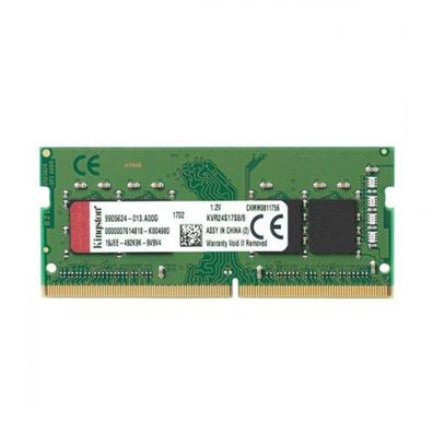 RAM Speicher Kingston 8GB DDR4 2400MHz Module KVR24S17S8/8 8 GB DDR4 2400 MHz SO