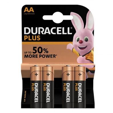 Batterien Plus Power Lr06 Duracell (4 uds)