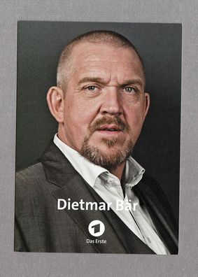 Dietmar Bär ( deutscher Schauspieler ) - - Originalautogrammkarte (2)