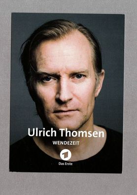 Ulrich Thomsen ( deutscher Schauspieler - Wendezeit ) - - Originalautogrammkarte