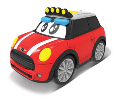 BB Junior Laugh & Play Spielzeugauto "Mini Cooper" (13,5cm, rot) Auto Kinder