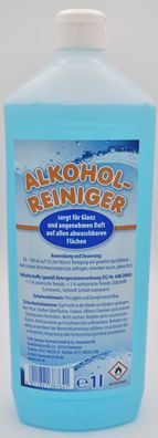 Alkoholreinger für alle abwaschbaren Fläschen 1 Liter