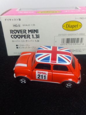 HG 5 - Rover Mini Cooper 1.3i, Britische Flagge, Diapet