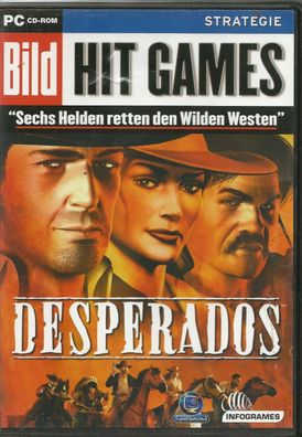 Desperados Wanted Dead Or Alive (PC, 2002, DVD-Box) mit Anleitung