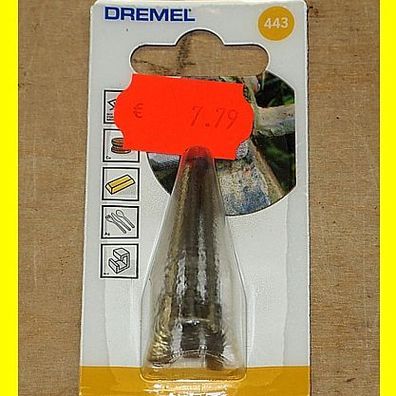 Dremel 443 / 1 Packung mit 3 Stück Drahtbürsten 3,2 mm