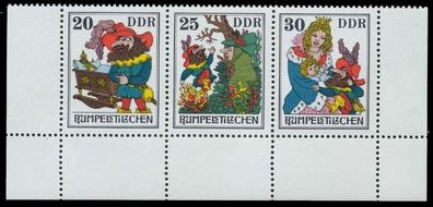 DDR Zusammendruck Nr WZd342 postfrisch 3ER STR URA X13672E