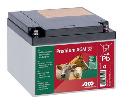 Premium AGM Akku 32 12 V, 32 Ah