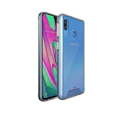 Cyoo Silikon Hülle ultra-dünn für Samsung A405F Galaxy A40 - Transparent