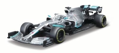 Bburago Mercedes AMG Petronas F1 W10 EQ Power+ Lewis Hamilton Modellauto 1:43