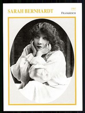 Starportraitkarte - Sarah Bernhardt + G 8164