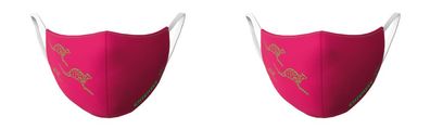 Chiemsee Mund-Nasen-Maske Behelfsmaske Alltagsmaske für Kinder in pink
