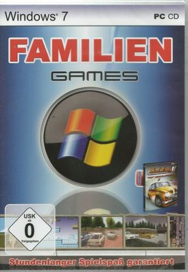 Win 7 Games Familienspiele (PC, 2009, DVD-Box) NEU & Originalverschweisst