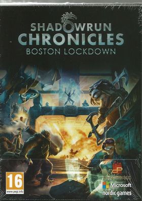 Shadowrun Chronicles: Boston Lockdown (PC-Mac-Linux, 2015, DVD-Box) NEU