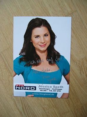 RTL Fernsehmoderatorin Jessica Speth - handsigniertes Autogramm!!!