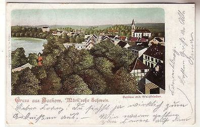 59515 Ak Gruß aus Buckow Märkische Schweiz Waldfrieden 1908