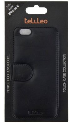 Telileo Wallet KlappTasche Leder Cover Case Hülle für Apple iPhone 6 6s