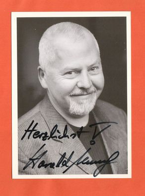 Harald Maack (deutscher Schauspieler ) - persönlich signiert