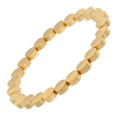 trendor Schmuck Damen-Armband Gold auf Edelstahl 75895