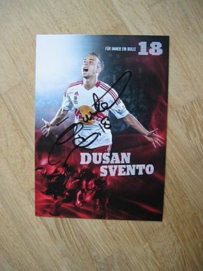 Red Bull Salzburg Dusan Svento - handsigniertes Autogramm!!!