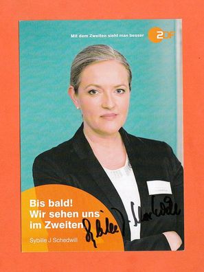 Sybille J. Schedwill (deutsche Schauspielerin ) - persönlich signiert (3)