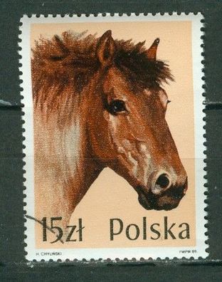 Polen Mi 3191 gest Pferd mot3695