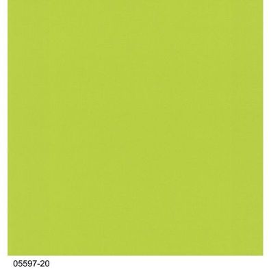 P + S Tapete 05597-20 Young Spirit, Uni Tapeten, grün, waschbeständig, gute Lichtb