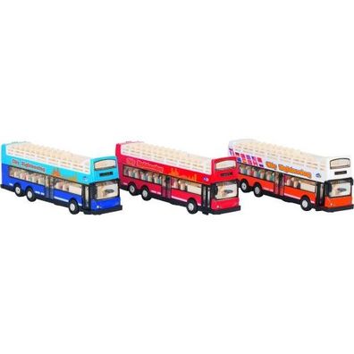 Sightseeing Bus Spritzguss, L= 18,3 cm