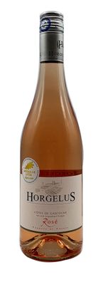 Rose Wein - Horgelus Côtes de Gascogne Rosé 750ml (11,5% Vol)- [Enthält Sulfite