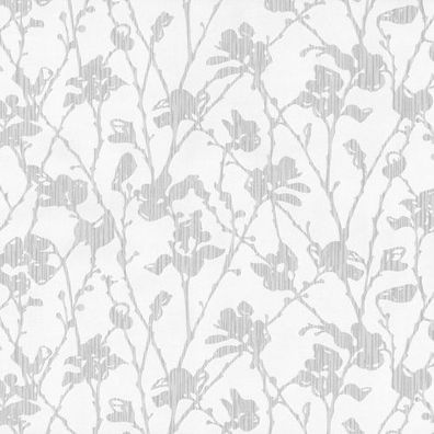 P + S Tapete 13224-30 Dieter Bohlen I, Florale Muster, weiß silber, hochwaschbestä