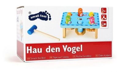 Legler small foot Spiel "Hau den Vogel", ca. 19 x 12 x 12 cm