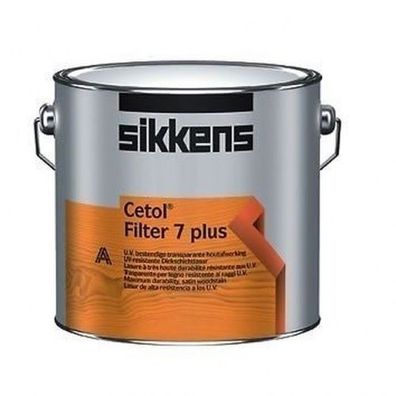 Sikkens Cetol Filter 7 Plus - "Long Life" Dickschichtlasur für außen, 1 Liter, T