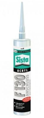 Henkel - Sista F130 Premium Acryl- Dispersionskleber, 300ml, weiss