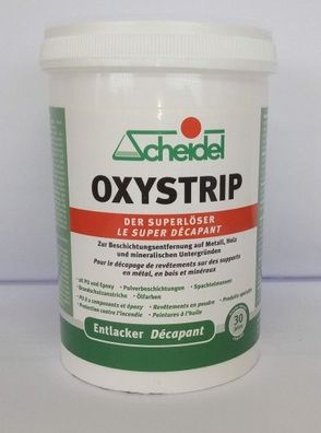 Scheidel - Oxystrip, Abbeizer & Entlacker, 1 Liter, Der Superlöser von Scheidel