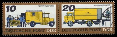 DDR Zusammendruck Nr WZd362 gestempelt WAAGR PAAR X13E9F2